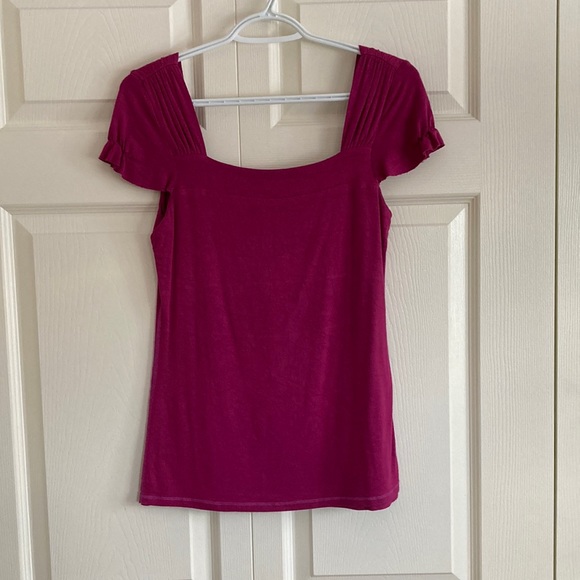 Vintage oqoqo (lululemon) reversible cap-sleeved tee - Picture 1 of 4